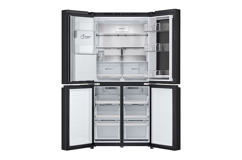 LG Multi-Door| 508 Liter Kapazität | 835 mm Breite | Wassertank | Essence Matte Black | GMG861EPAE, GMG861EPAE